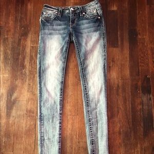 NWOT Women’s Rock Revival Johanna Skinny Jeans 25